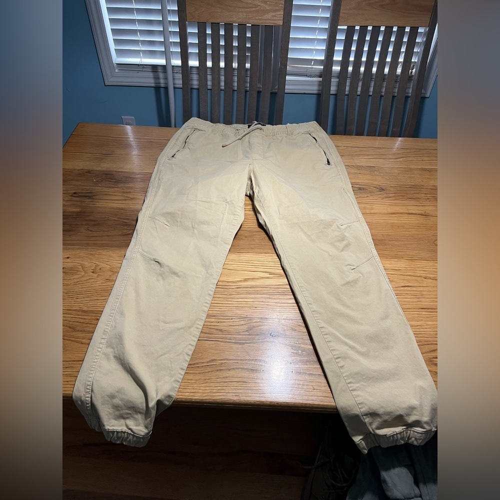Abercrombie & Fitch Langdon Skinny Stretch Pants XXL Khaki
